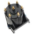 Ignition Distributor Cap For Pontiac Firebird 1990 To 1992 Vertical Electronic Reinforced Polyester Black Bolt On Alx Pau Ac