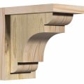 Ekena Millwork Cor06x10neb01rdf 6 W X 10 D 10 H New Brighton Rough Sawn Corbel W Backplate Douglas Fir 