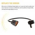 Ocpty 2pcs Engine Crankshaft Position Sensor Fits For 1995-1997d Aspire 1996d Escort 1993-1997 For Ford Probe For Kia Sephiy