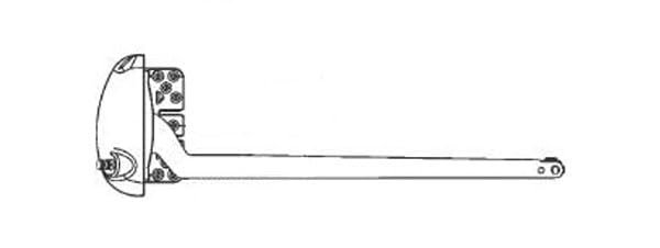 Roto Pro Drive Single Arm Casement Window Operator Right Hand Earth White 13 5 In