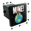 Looney Tunes Marvin The Martian Mine Tow Trailer Hitch Cover Plug Insert