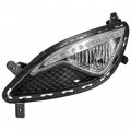 Hecasa Left Fog Light Assembly Compatible With 2013-2017 Hyundai Genesis Coupe Replacement For 922012m500 865512m300 W Fog Lamp