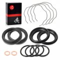 Fork Dust Oil Seals Kit 41x53x8 10 5mm For Honda Shadow 750 Vt750 1998 2003 And 1100 Vt1100 2000 2007 Part 51490-mck-a01