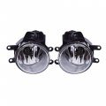 Labwork Front Bumper Clear Fog Lights With Black Bezel Wires Switch Bulbs For 2018 2019 Toyota Sienna