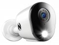 Night Owl Ftd4 Add On Wired 2k Deterrence Cameras With 2-way Audio 1 Pack White 