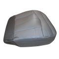 Front Driver Bottom Replacement Microfiber Leather Seat Cover For Ford F-150 1999 2000 2001 2002 2003 Medium Graphite Gray 