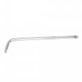 Uxcell T50 Anti Tamper Proof Torx Star Key Bit Wrench L-shape 9-inch Long Arm Cr-v Steel 2 Pcs