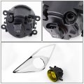 Auto Dynasty Fog Lights Assembly For 2013-2016 Scion Frs Lamp Replacement Driver Passenger Side Amber Lens