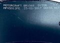 Motorcraft Br1068 Rear Semi Metallic Pad