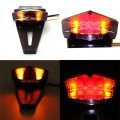 Badass Sharks Motorcycles Led Rear Fender Brake Stop Tail Light Motor Bike Turn Signal Off Road Motorcycle Lamp Motocross