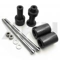 Smt-no Cut Frame Slider Protector Compatible With 2003 2004 2005 2006 Kawasaki Z1000 Carbon B075vmdhvd