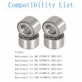 Labwork 4 X Front Rear Wheel Ball Bearing Replacement For Arctic Cat 400 450 500 650 700 1000 2005-2017