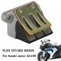 Topteng Motorbike Replacement Intake Reed Valve Block Fits For Suzuki Motor Ag100 V100