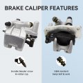 M Mati Front Left Right Brake Calipers Pads For Suzuki Kingquad 400 450 500 700 750 Lt-a400 Lt-f400 Lt-a450 Lt-a500 Lt-a700
