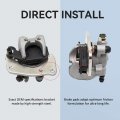M Mati Front Left Right Brake Calipers Pads For Suzuki Kingquad 400 450 500 700 750 Lt-a400 Lt-f400 Lt-a450 Lt-a500 Lt-a700