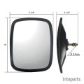 9 X 7-1 4 Convex Mirror With Mounting Universal Fit On Tractor Loader Truck Rtv Utv