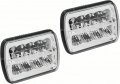 Daytona Lights Dl-5x7 Sealed Beam 5 X7 Led Headlights Sold In Pairs Die-cast Aluminum Alloy Housing 6000k 45w Per Headlight 