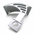 Side Tag Bracket License Plate Swingarm Mount For 2004 2005 Yzf R1 Motorcycle Billet Aluminum Polish Finish