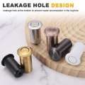2pcs 13mm 0 51 Door Latch Dust Protector 201 Stainless Steel Dust-proof Security Sliding Lock Inserts Barrel Bolt Accessories