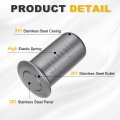 2pcs 13mm 0 51 Door Latch Dust Protector 201 Stainless Steel Dust-proof Security Sliding Lock Inserts Barrel Bolt Accessories