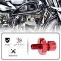 X Autohaux 6 Pcs M8 Brake Clutch Cable Line Adjuster Screw Adjusting Bolt With Slotted For Motorcycle Bike Scooter Aluminum