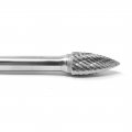Sg-3l6 Solid Carbide Burr Die Grinder Bit 8 X 3 4 On 6 Long Steel Shank