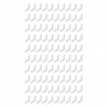 Plastic Glass Corner Protector 8mm 1 3inch Right-angle Mirror Picture Guard Translucent Edge 100pcs 