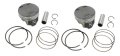 Namura Na-20070-2 2 020 Over Bore Piston Kits For Kawasaki Kfx700 Prairie 700 Suzuki Twin Peaks 700-82 5mm 