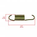 Caltric Exhaust Muffler Spring Kit Compatible With Polaris Snowmobile 550 Indy 2014 2015 2016-2023
