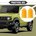 Vekauto 2pcs Car Jounce Upper Bumper Compatible For Jeep Liberty Kj Sport 2007 Durable Polyurethane Suspension Control Arm Rear