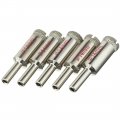 Uxcell 5pcs 14mm Diamond Coated Hole Saw Drill Bits For Glass Ceramic Tile Marble Rock Porcelain Bottles Pots Brick