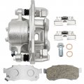 M Mati Front Left Brake Caliper Ceramic Pads Kit For Honda Big Red 700 Muv700 2009 2010 2011 2012 2013 45150-hl1-a01