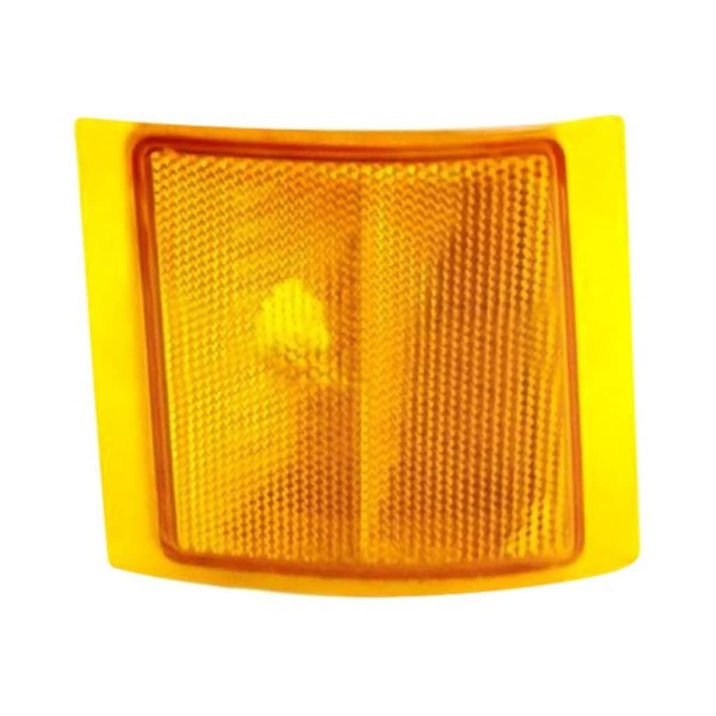 Chevy Tahoe 1999 2000 Turn Signal Corner Light Lens Driver Side Lower 2pc Design For Dual Sealed Beam Or Complete Headlights
