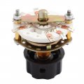 Uxcell Kcx23 2 Pole 3 Position 6mm Shaft Band Channel Rotary Switch Selector W Cap