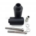 Httmt For 2003-2004 Suzuki Gsxr 1000 Gsx-r Black No Cut Frame Slider Crash Protector P N Mt219-005-bk