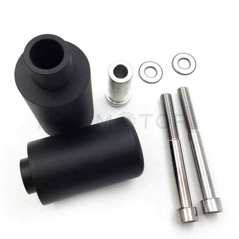 Httmt For 2003-2004 Suzuki Gsxr 1000 Gsx-r Black No Cut Frame Slider Crash Protector P N Mt219-005-bk