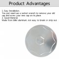 Silver Billet Aluminum Fuel Filter Canister Housing Cover Cap Relacement For Ram 2500 3500 4500 5500 6 7l 2010-2019 Cummins