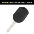 Key Shell Caseless Entry Remote Key Fob Replacement Ford F-150 2004-2016 For Focus 2006-2012 3 Buttons Cwtwb1u793