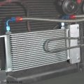 Universal Silver Aluminum 9-row Engine Oil Cooler Filter Relocation Kit
