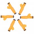 Ocpty Fuel Injector 6 Pcs 4hole Kit 0280155746 Fit For 89-98 Jeep Cherokee 87-92 Comanche 93-98 Grand 91 92 93 94 95 97-98