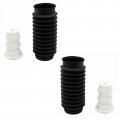 Trq Front Or Rear Strut Boot Bellow Kit Set 2pc Pair For Toyota Honda Acura Chevy Kia Subaru 