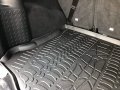 Premium Cargo Liner For Jeep Wrangler Unlimited 2015-2018 Custom Fit Car Trunk Mat All-season Black 3d Shaped Laser Measured