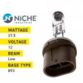 Niche 893 Headlight Bulb For 2002-2014 Arctic Cat M5 Crossfire Sno Pro 0609-693 0409-073 0409-045 2 Pack