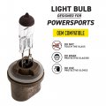 Niche 893 Headlight Bulb For 2002-2014 Arctic Cat M5 Crossfire Sno Pro 0609-693 0409-073 0409-045 2 Pack