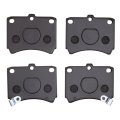 Disc Brake Pads For Ford Festiva 1990 1991 1992 1993 Semi Metallic Friction Mechanical Pad Wear Sensor 2 50 Inner Height 3 09 