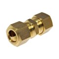Compression Fitting 10 Piece Brass 0 375 In Sleeve Inside Diameter Straight Angle Threaded End Alx-pau-rb-490-025-cl360a50 