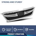 Front Bumper Upper Grille W Chrome Tirm For Subaru Impreza 2012-2014 91122fj010 Su1200145