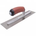 Marshalltown Finishing Trowels 267mm Length 114mm Width Curved Handle Style High Carbon Steel Blade Duracork Mxs91dc