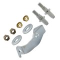Front Driver Side Door Hinge Pin And Bracket Kit For Chevy Silverado 1999 2007 Gmc Sierra Cadillac Escalada Tahoe Suburban