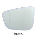 Spieg Driver Side Mirror Glass Replacement For Bmw 5 6 7 Series G11 G30 G32 Heated W Auto Dimming Back Plate Lh